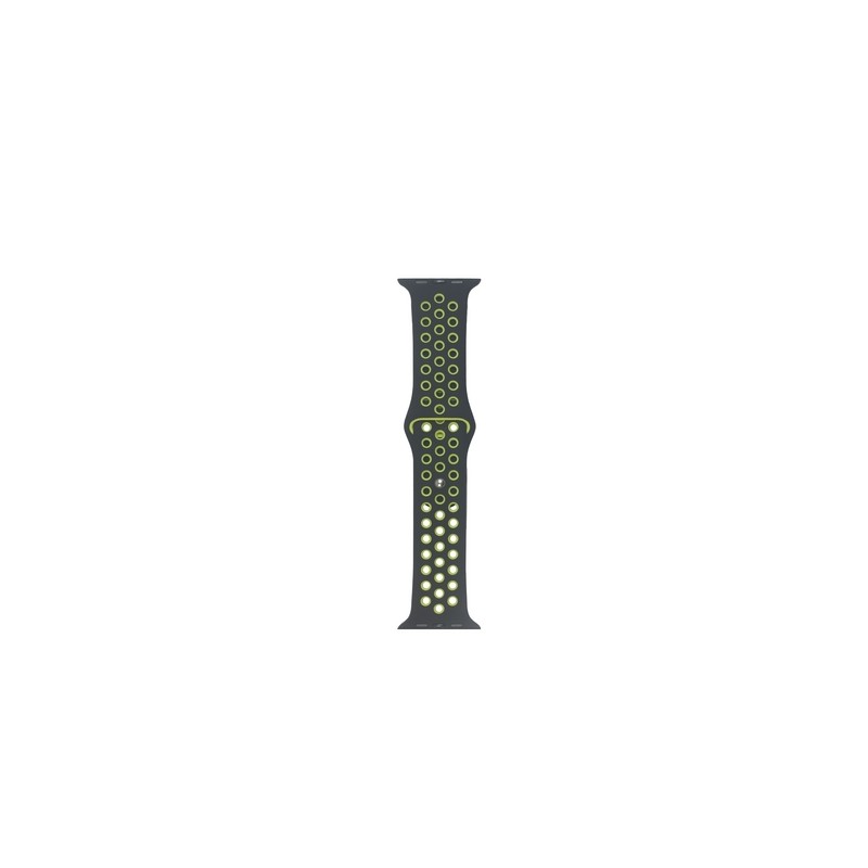 TUNIT Cinturino Apple Watch Sport - 42/44/45 & Serie 10 46mm - Black and Sparking Nuovo