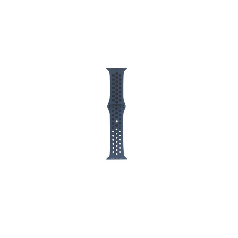 TUNIT Cinturino Apple Watch Sport - 42/44/45 & Serie 10 46mm - Deep Blue and Black Qualità
