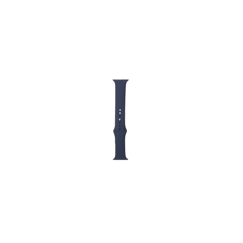 TUNIT Cinturino Apple Watch Silicone - 42/44/45 & Serie 10 46mm - Blue Navy Soddisfazione Garantita