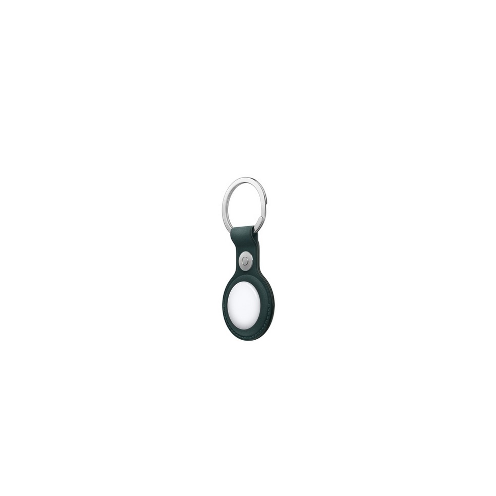 APPLE AirTag FineWoven Key Ring - Dark Green Italia