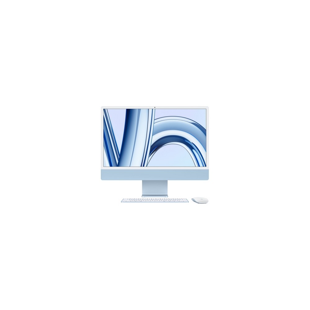 APPLE iMac 24" 256GB SSD - Apple M3 chip con 8-core CPU e 8-core GPU - Blu Officina