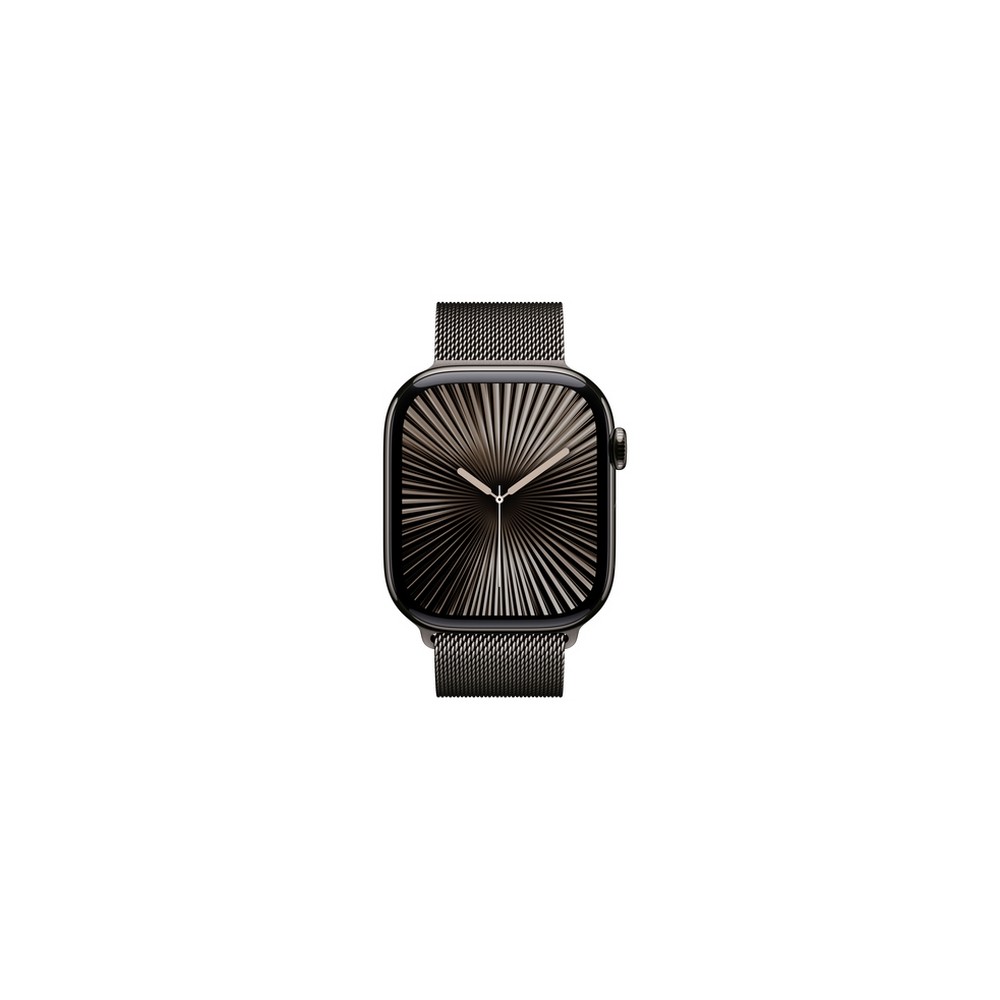 APPLE Apple Watch Series 10 GPS + Cellular 46mm Slate Titanium Case with Slate Milanese Loop - S/M Presa