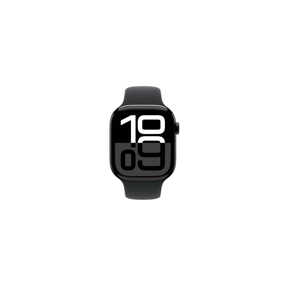 APPLE Apple Watch Series 10 GPS + Cellular 46mm Jet Black Aluminium Case with Black Sport Band - M/L Offerta Anniversario