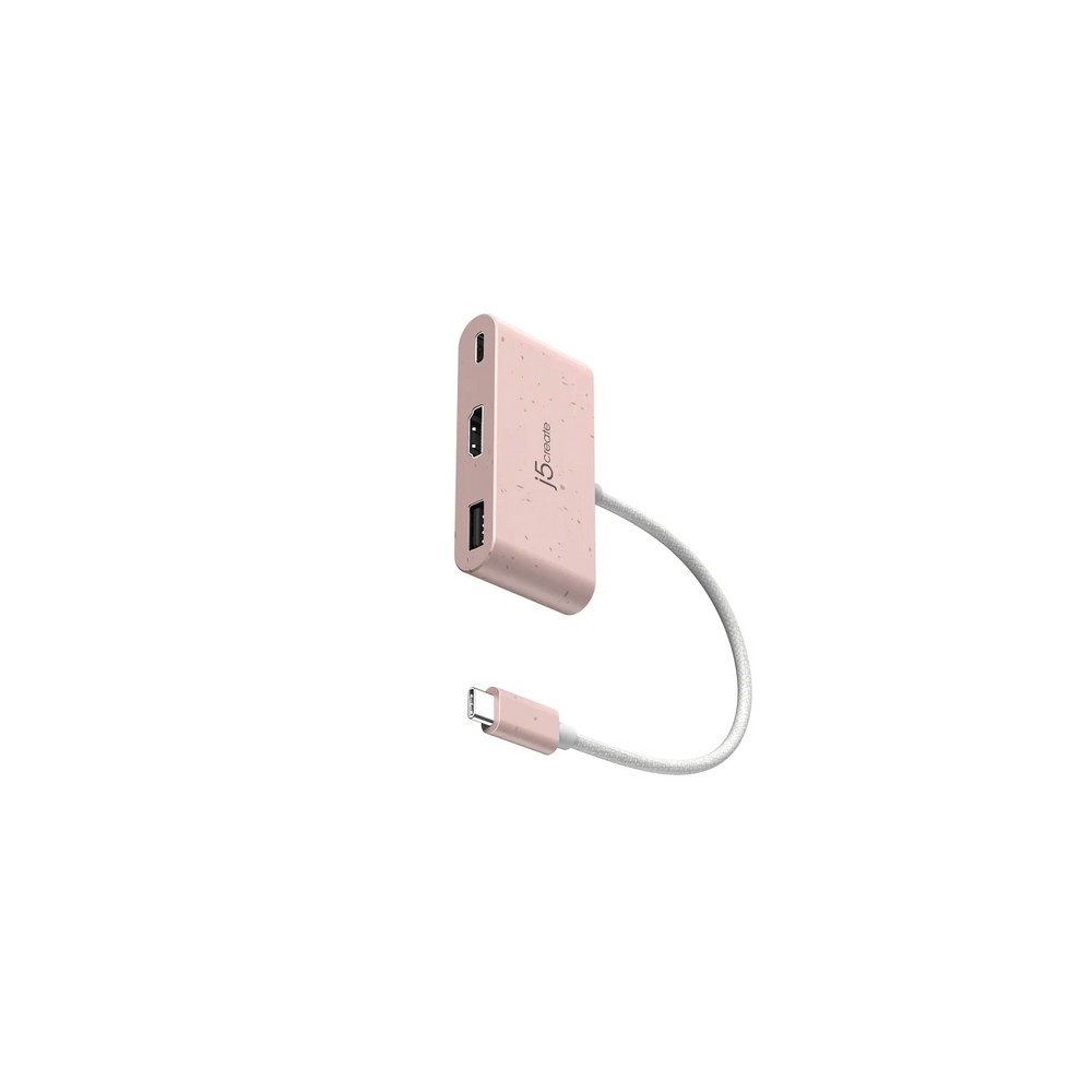 j5create Eco-Friendly USB-C to HDMI & USB Type-A with Power Delivery Fino Al -60%