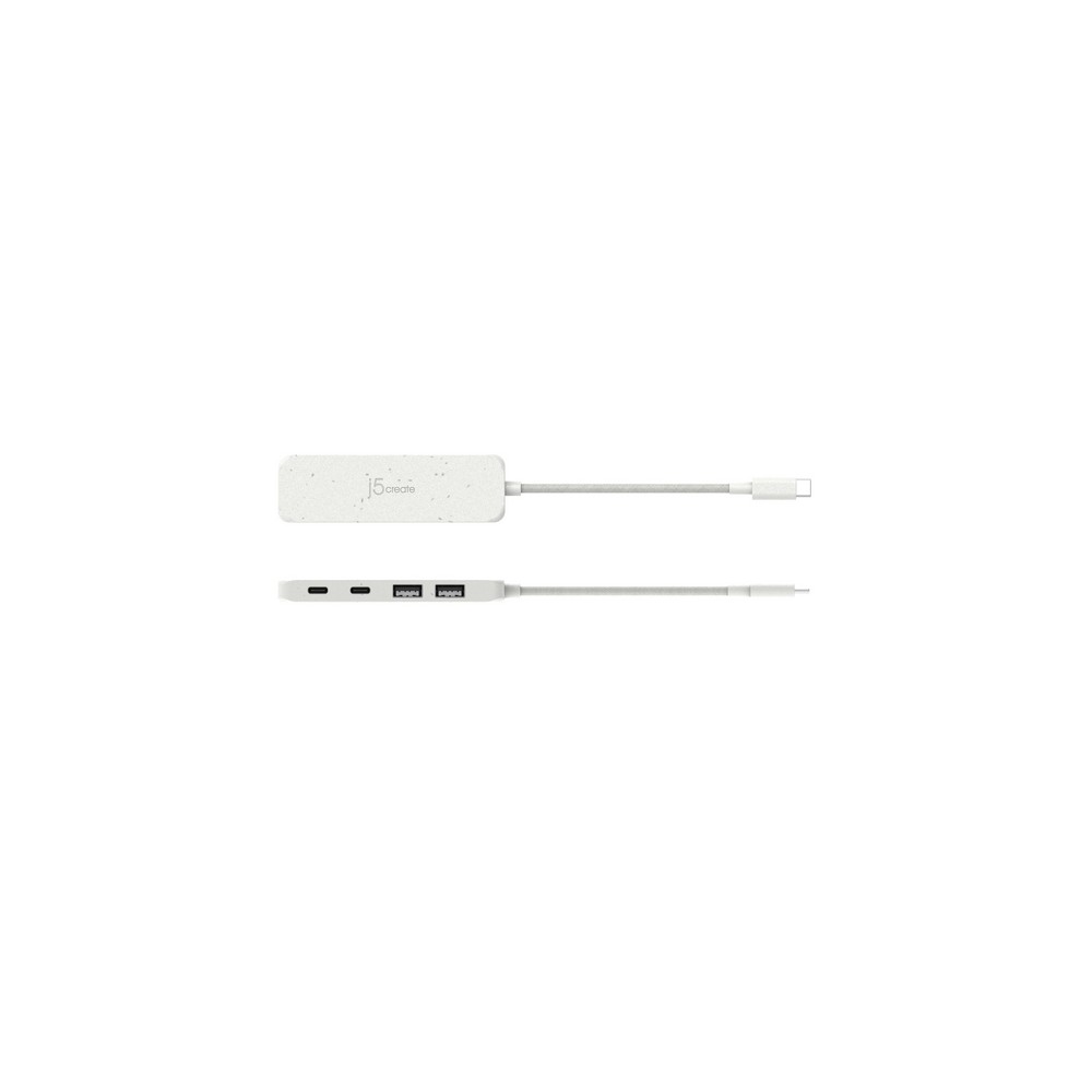 j5create Eco-Friendly USB-C to 4-Port Type-C & Type-A Gen 2 Hub Sconto