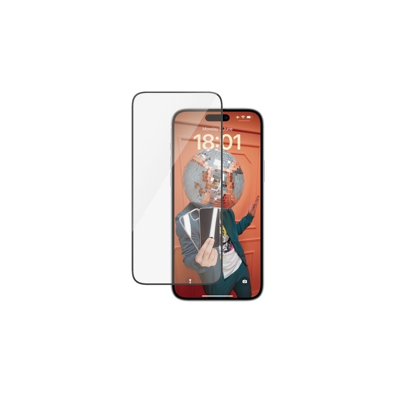 PanzerGlass VETRO PROTETTIVO PER IPHONE 15 PLUS ULTRA-WIDE FIT