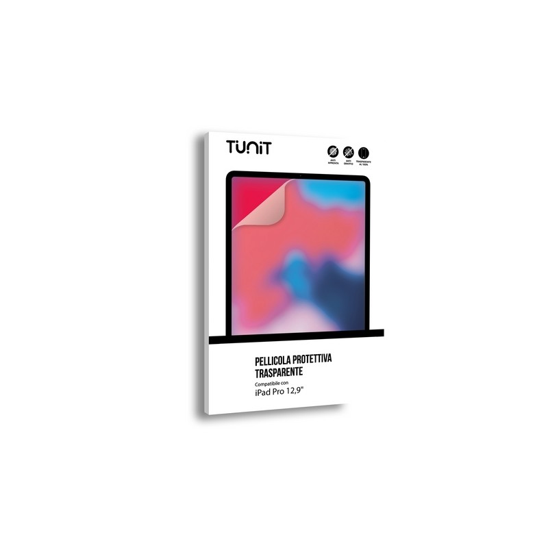 TUNIT Pellicola protettiva trasparente per iPad Pro 12.9" Offerta speciale della fabbrica