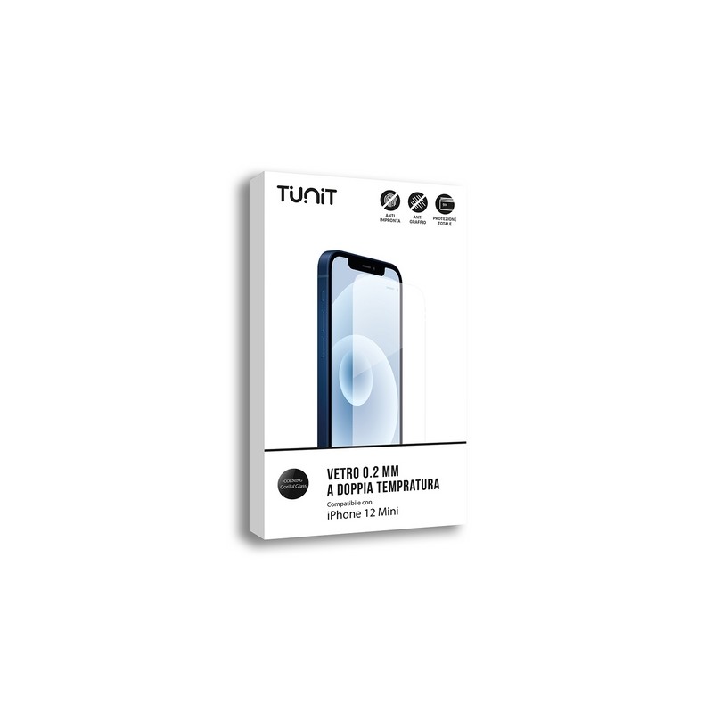 TUNIT Vetro a Doppia Tempratura per iPhone 12 mini Solo un giorno rimasto