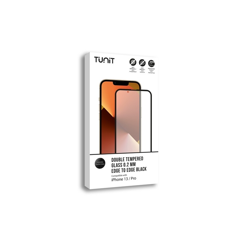 TUNIT TUNIT EDGE TO EDGE GLASS - IPHONE 13/13 PRO In vendita
