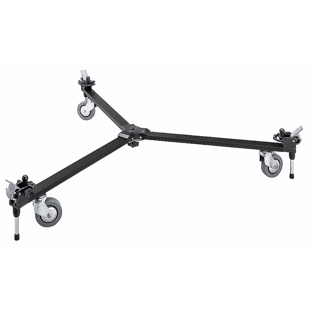 Manfrotto Carrello basic per treppiedi con puntale doppio o singolo Moda