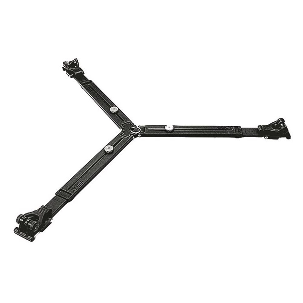 Manfrotto Base a stella nera per treppiedi con doppio puntale Italia