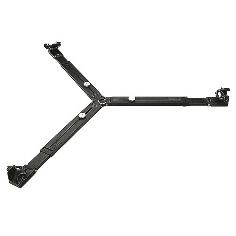 Manfrotto Base a stella nera per treppiedi con puntale singolo Prezzo Ridotto