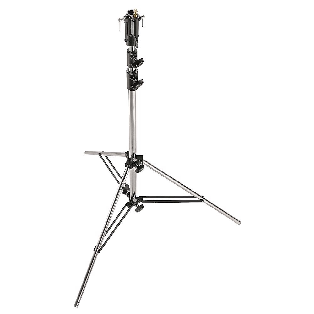 Manfrotto Stativo cine 3 sez. con gamba di livellamento