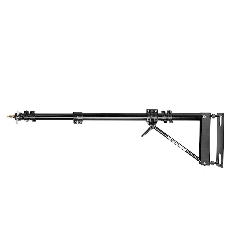 Manfrotto Giraffa a muro corta con boom nera Offerta migliore