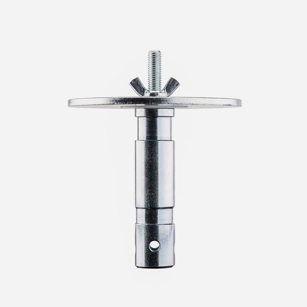 Manfrotto Codolo 1''1/8 con piastra 12cm e vite Nuovo