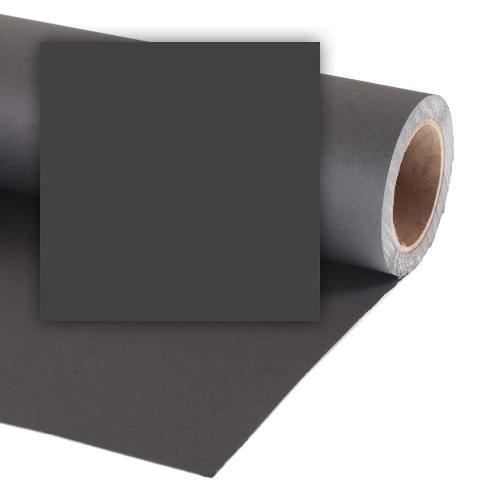 Manfrotto Colorama Fondale in Carta 2.72 x 11m Black