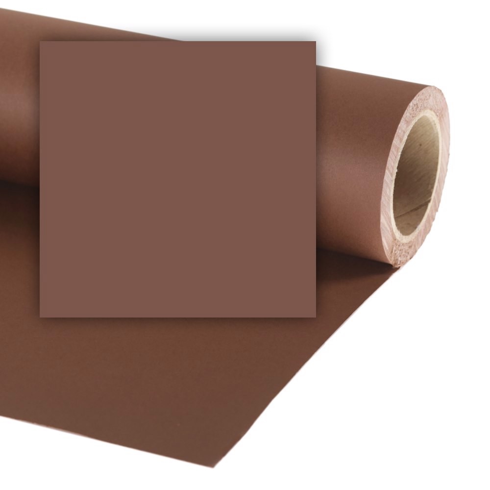 Manfrotto Colorama Fondale in Carta 2.72 x 25m Peat Brown Trasporto libero internazionale
