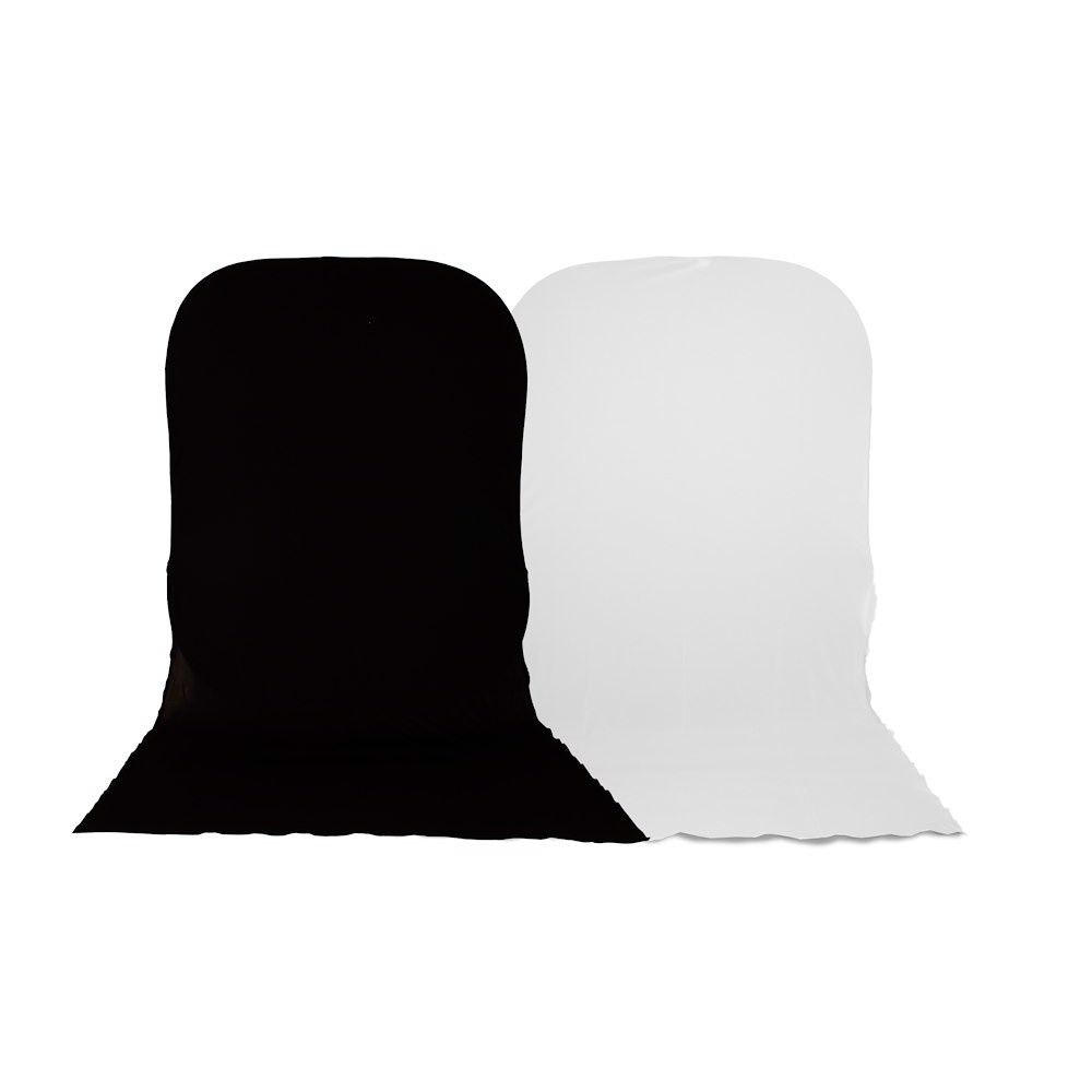 Manfrotto Fondale reversibile Nero / Bianco 180 x 215 cm