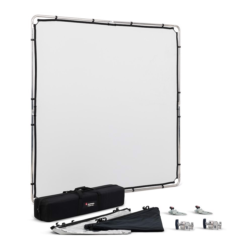 Manfrotto Kit Pro Scrim “tutto in uno” 2 x 2 m Grande 2025