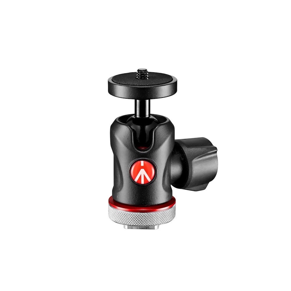 Manfrotto Testa a sfera 492 con base a slitta Soddisfazione Garantita