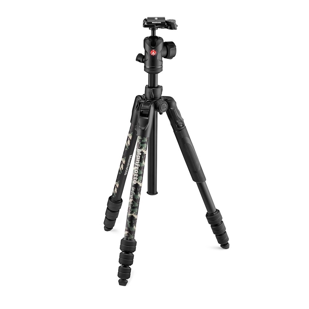 Manfrotto Kit Befree Advanced Camo Wild Green con chiusura Twist