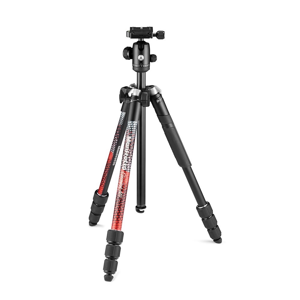 Manfrotto Element MII rosso in alluminio Nuova