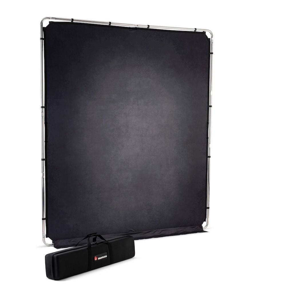 Manfrotto Fondale EzyFrame Vintage 2x2 3m Pewter