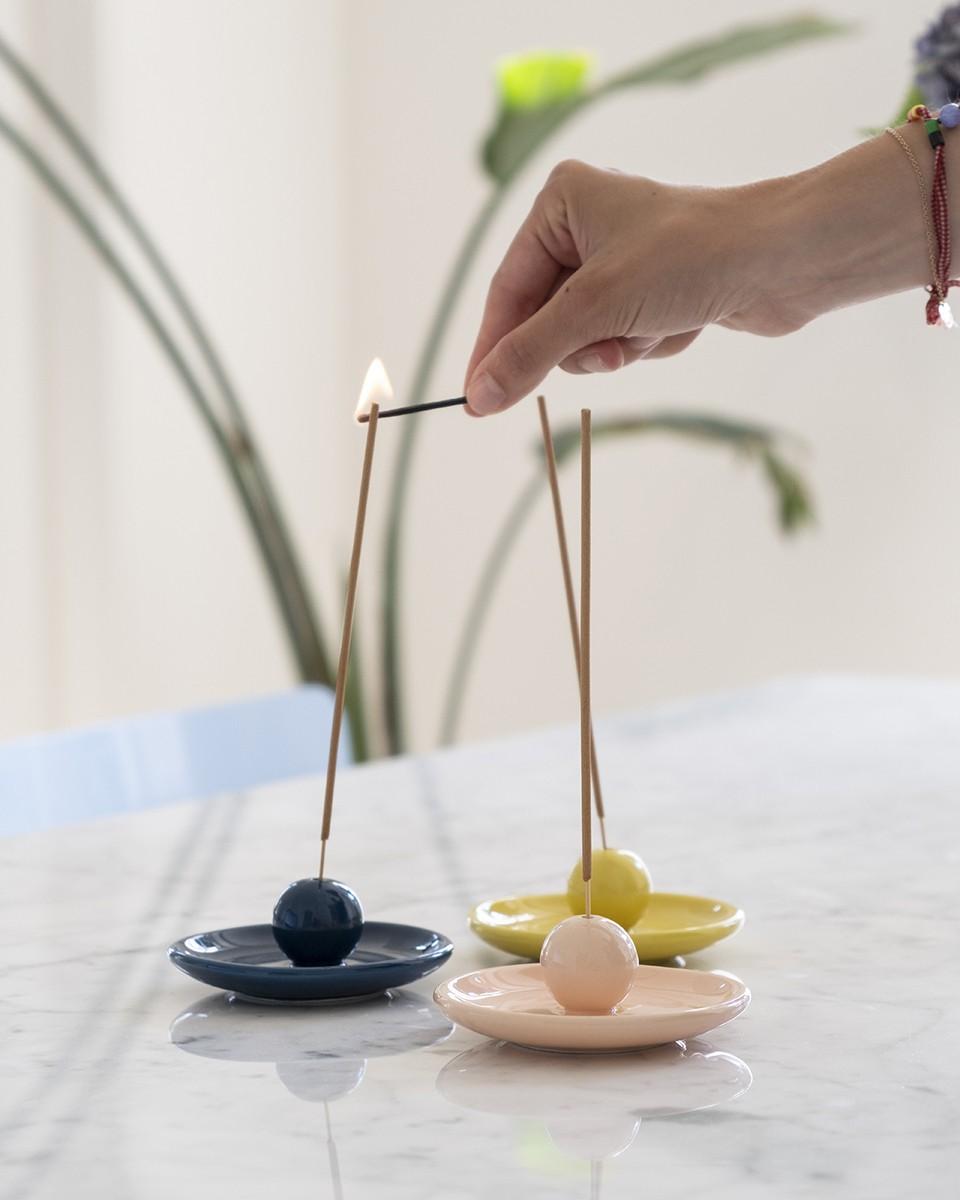 Wood'd INCENSE PLATE YELLOW Promozione