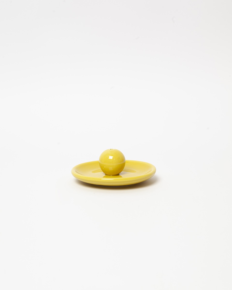 Wood'd INCENSE PLATE YELLOW Promozione