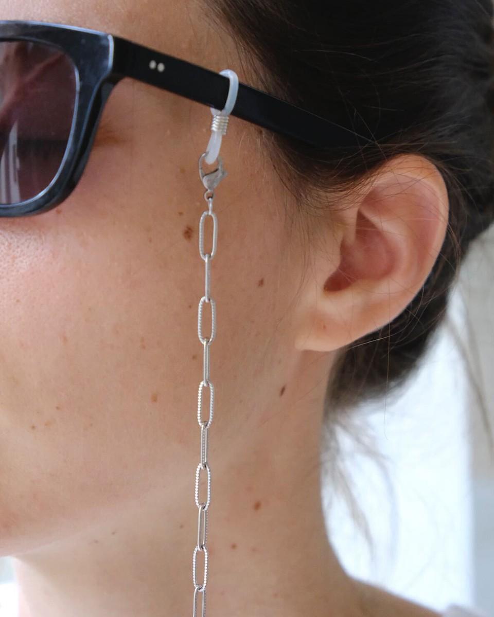 Wood'd Eyeglasses Lace Wide Silvered Soddisfazione Garantita