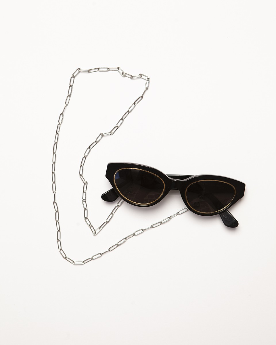 Wood'd Eyeglasses Lace Wide Silvered Soddisfazione Garantita