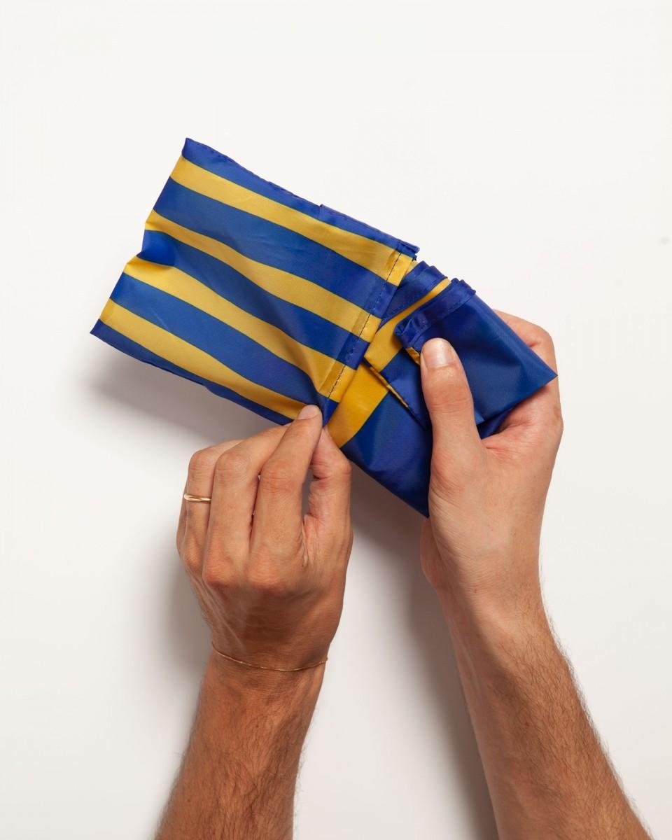 Wood'd Stripes Blue Bag Promozione Limitata