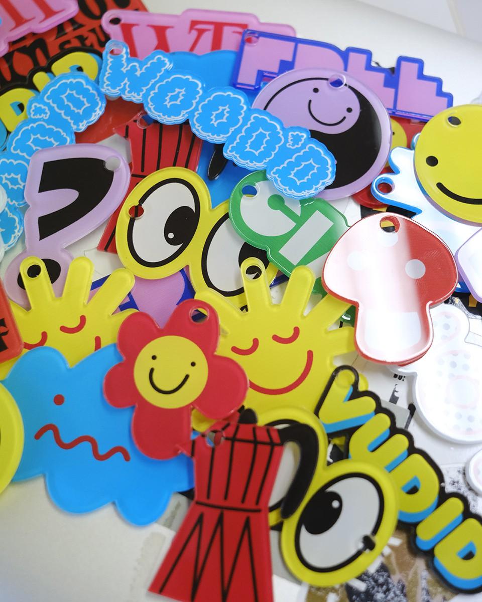 Wood'd Vudid Who Keychain Presa