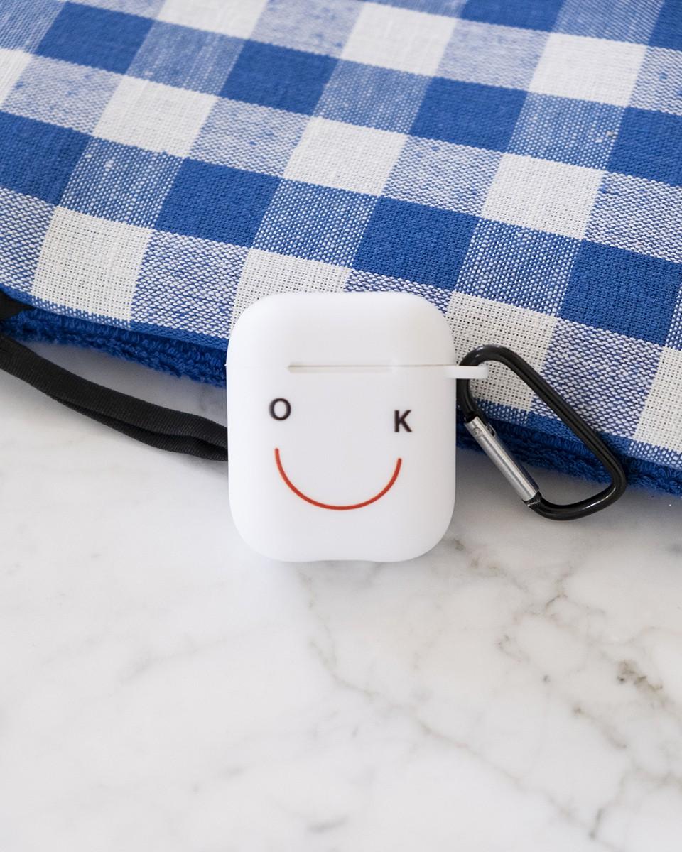 Wood'd AirPods Case OK White Economico