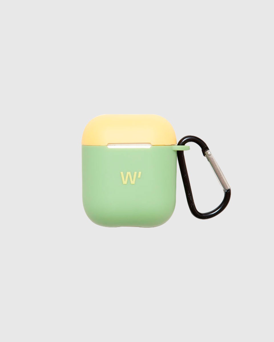 Wood'd AirPods Case Block Green 2025