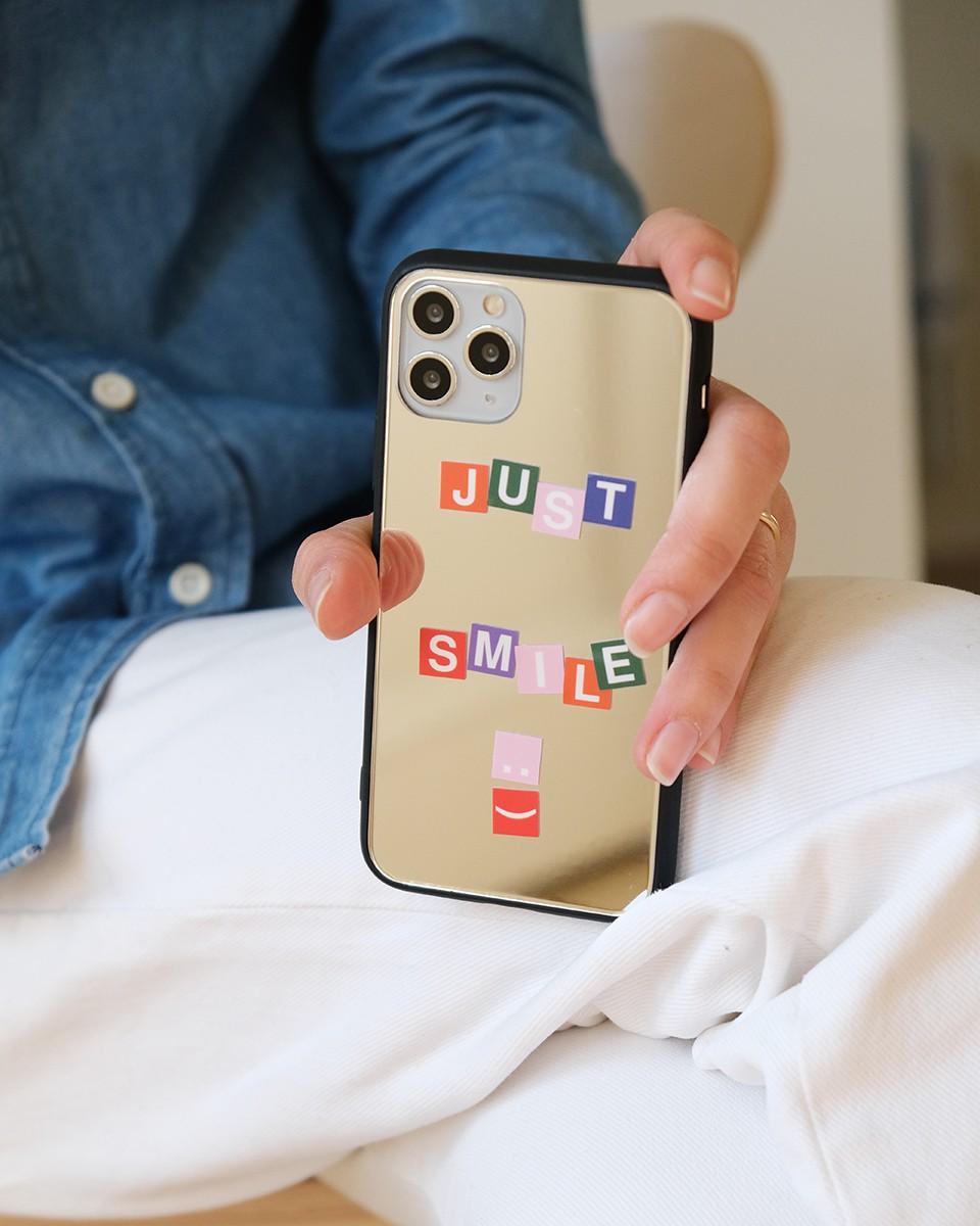 Wood'd Alphabet Mirror Case Vendita Economica