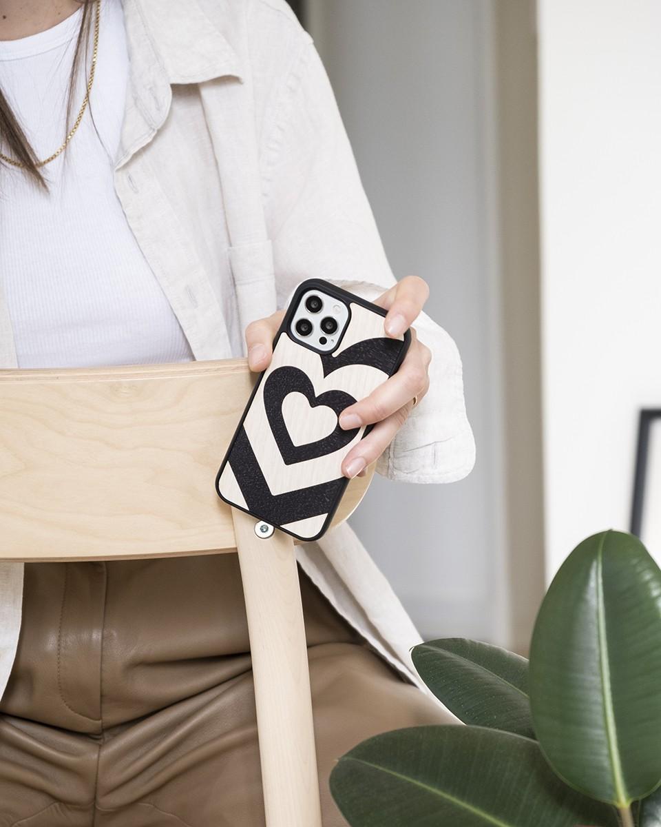 Wood'd Cuore Matto Nero Cover Italy