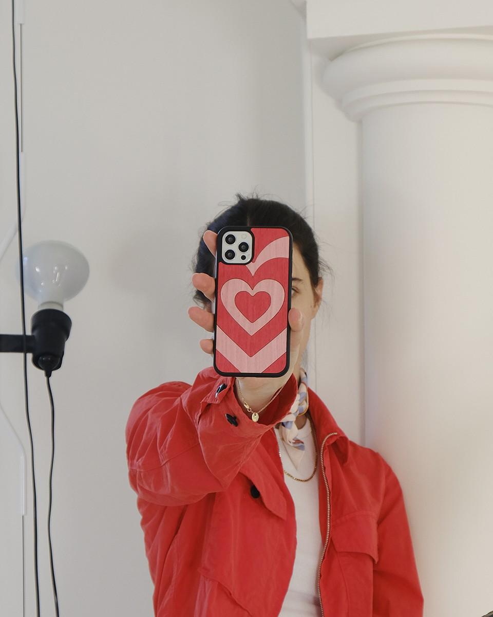 Wood'd Cuore Matto Rosa Cover Italia