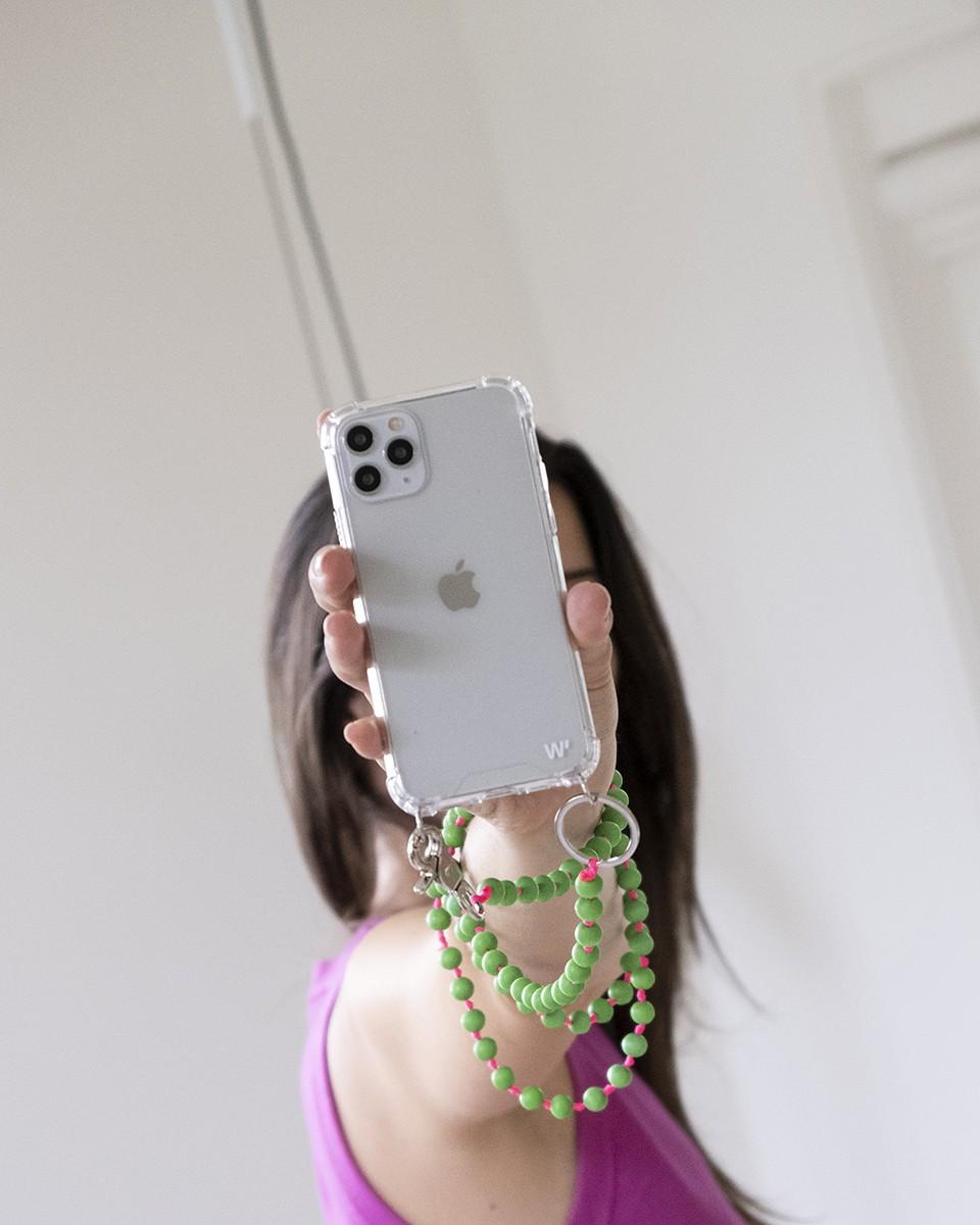 Wood'd Pearls Green Necklace Soddisfazione Garantita