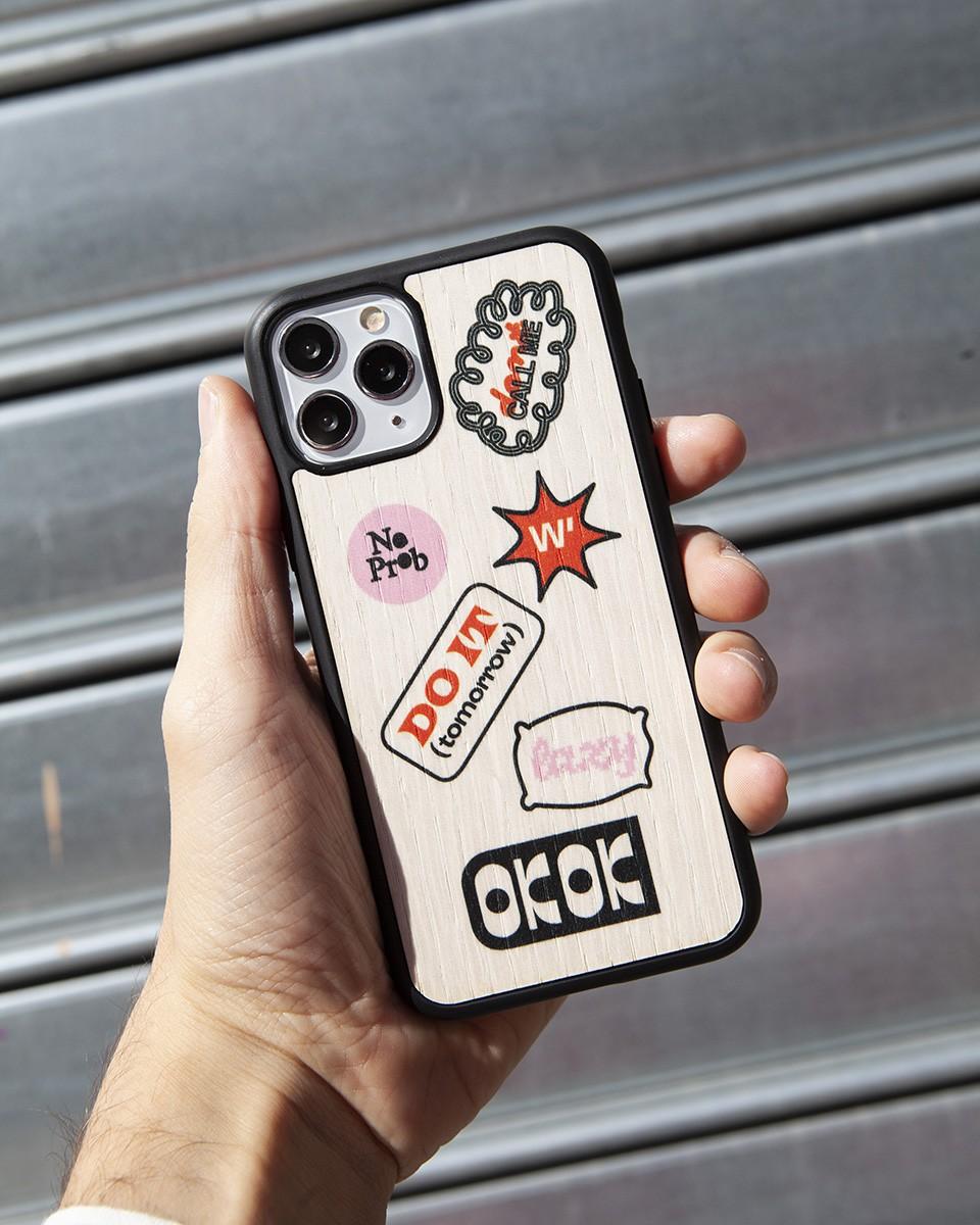 Wood'd Pop Stickers Cover In Vendita