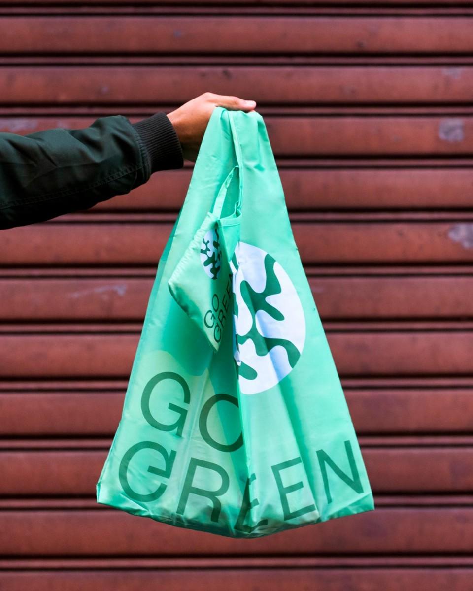 Wood'd Go Green Bag Vendita Calda